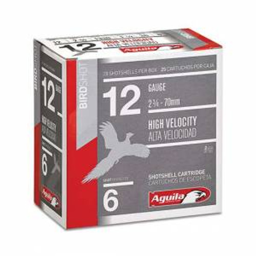 Aguila 1CHB1206 Field  12 Gauge 2.75 1 1/4 oz 6 Shot 25 Bx/ 10 Cs