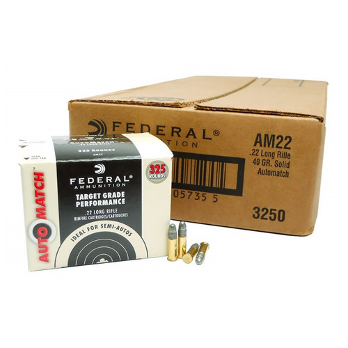 Federal Automatch 22 LR 40gr RN 325rd - 10 Pack