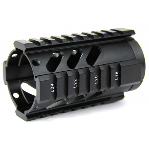 AR-15 Pistol Length Free Float 4 Quad Handguard