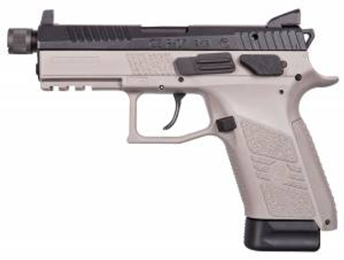 CZ 91288 P-07  9mm Luger 4.50 15+1 Gray Gray Polymer Grip Night Sights