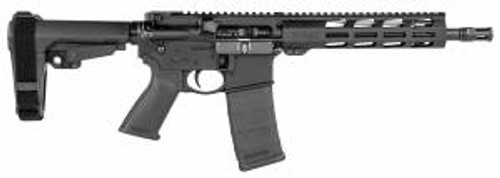 Ruger 8570 AR-556  5.56x45mm NATO 10.50 30+1 Black Hard Coat Anodized SBA3 Pistol Brace Stock Black Polymer Grip