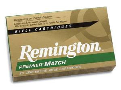Remington Ammunition R223R6 Premier Match 223 Rem 62 gr Hollow Point Match 20 Bx/ 10 Cs