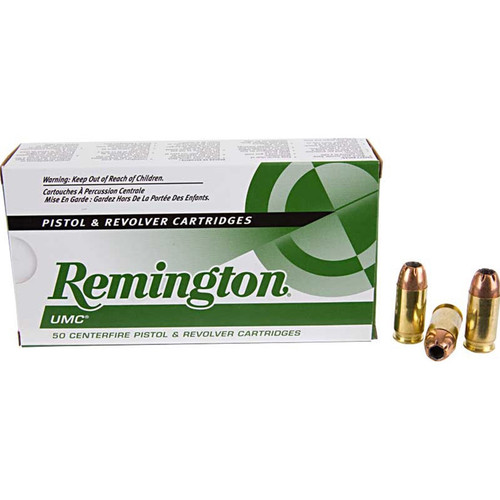 Remington Ammunition L45AP7 UMC  45 ACP 230 gr Jacketed Hollow Point (JHP) 50 Bx/ 10 Cs