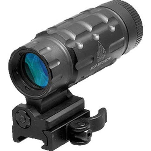 UTG SCP-MF3WEQS Magnifier 3x 25mm Obj 2 Eye Relief  Black