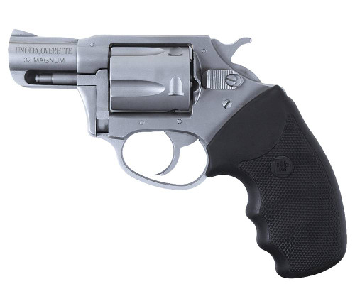Charter Arms 73220 Undercoverette Revolver Single/Double 32 Harrington & Richardson Magnum 2 5 Rd Black Rubber Grip Stainless
