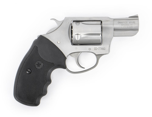 Charter Arms 38 Special Undercover Standard Revolver Single/Double 2 5 Rd Black Rubber Grip Stainless