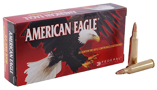 Federal AE22250G American Eagle  22-250 Rem 50 gr Jacketed Hollow Point (JHP) 20 Bx/ 10 Cs