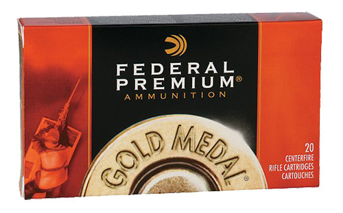 Federal GM308M2 Gold Medal  308 Win 175 gr Sierra MatchKing Boat-Tail Hollow Point (BTHP) 20 Bx/ 10 Cs