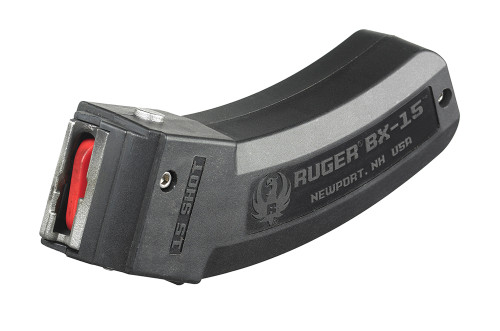 Ruger 22 LR 15rd BX-15  Ruger 10/22, SR-22 ,77/22 Black Detachable