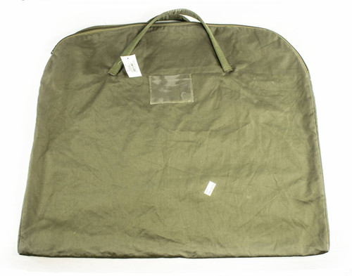 German Zipper Top Cotton Canvas Gear Bag - 26x22 - OD Green