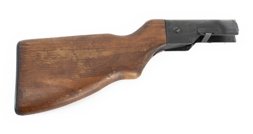 PPS43 Fixed Wooden Stock with Rear Trunnion attached to Cut Receiver