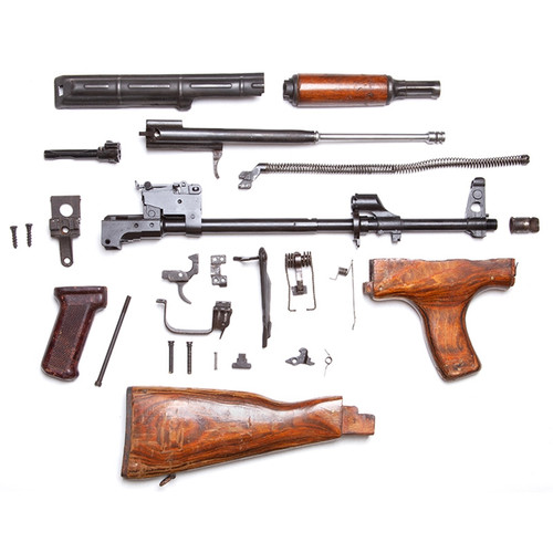 Romanian AK Parts Kit with NEW! U.S. Barrel Installed