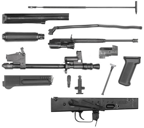 AK-47 Polish Hellpup 7.62x39mm AK47 Pistol Build Kit