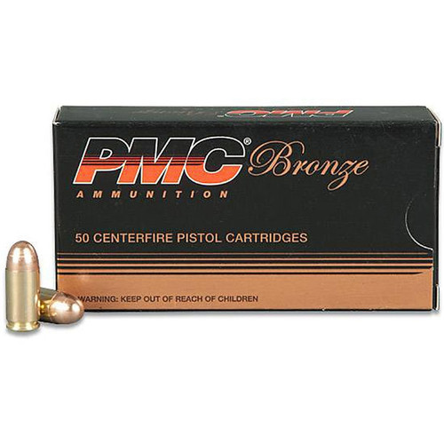 PMC 380A Bronze  380 ACP 90 gr Full Metal Jacket (FMJ) 50 Bx/ 20 Cs