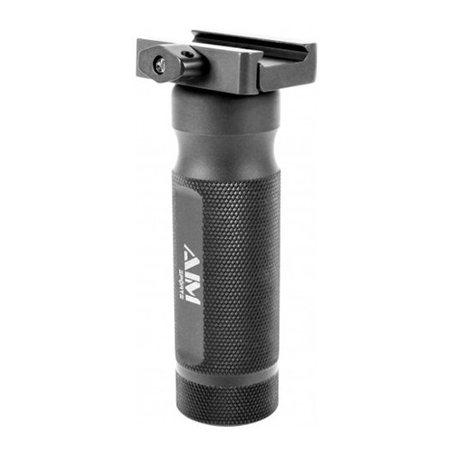 Aim Sports PJTMG Tactical  Forend Grip Textured Black Anodized Aluminum