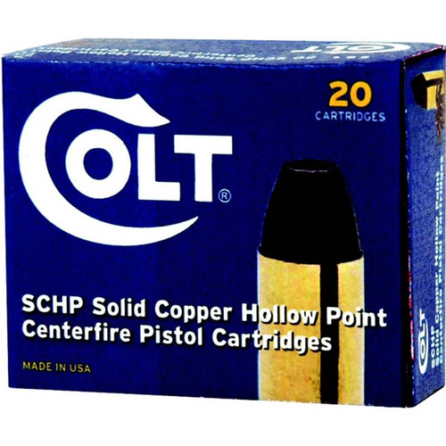 Colt .380 ACP Solid Copper Hollow Point 80GR 20rds