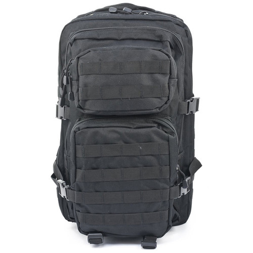 Mil-Tec Black Assault Tactical Backpack - Small