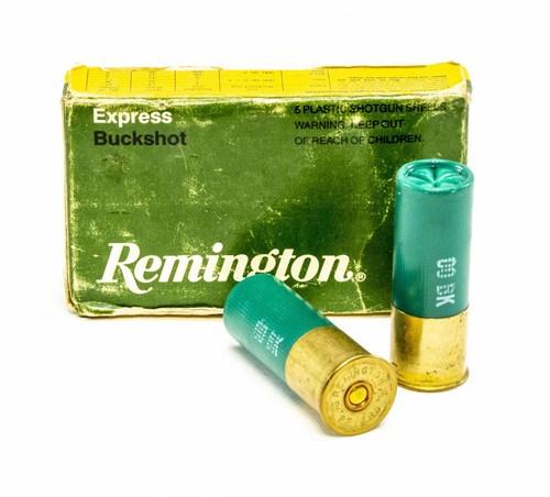 Remington Ammunition 12B00 Express  12 Gauge 2.75 9 Pellets 00 Buck Shot 5 Bx/ 50 Cs