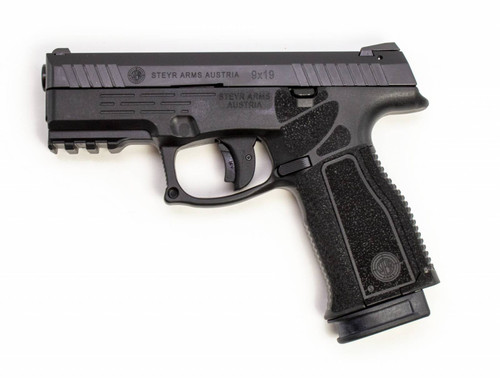 Steyr 9mm Luger 4 17+1 M9-A2 MF Black Black Interchangeable Backstrap Grip