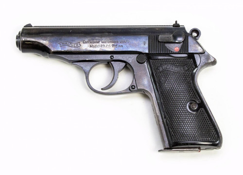 Walther PP 7.65BRO Caliber 3.75 Barrel Black Pistol