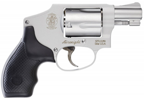 Smith & Wesson 103810 Model 642 Airweight 38 S&W Spl +P 5rd 1.88 Stainless Steel Barrel & Cylinder Matte Silver Aluminum Frame with Black Polymer Grip, No Internal Lock & Enclosed Hammer