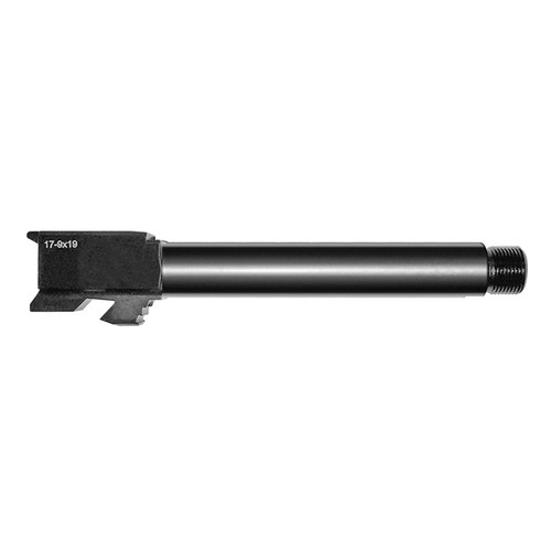 Match-Grade 9MM Nitrided Stainless Drop-In Threaded Barrel for Glock 17