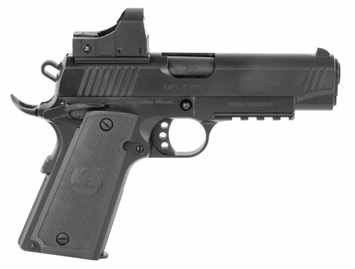 EAA 390051 Girsan MC1911C 9mm Luger 4.40 9+1 Black Black Checkered Polymer