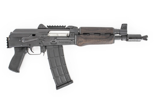 Zastava AK47 ZPAP85 .223/5.56 Pistol with Booster and Dark Walnut Handguard