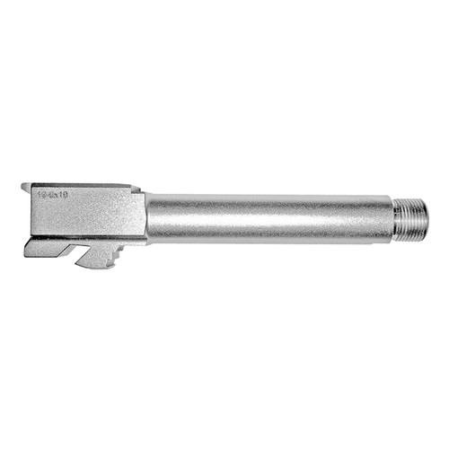 Match Grade Drop-In Threaded Barrel for Glock 19 9mm in Stainless Steel Finish