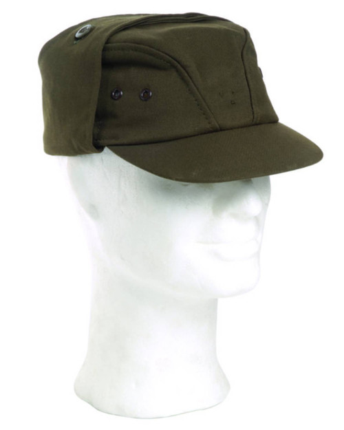 Czech Used Large M85 Field Cap - Olive Drab Green