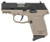 SCCY Industries CPX-2CBDEG3 CPX-2 Gen3 9mm Luger Caliber with 3.10 Barrel, 10+1 Capacity, Flat Dark Earth Finish Picatinny Rail Frame, Serrated Black Nitride Stainless Steel Slide, Polymer Grip & No Manual Thumb Safety