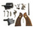 S&W MODEL 12-2 .38 SPECIAL PARTS KIT USED
