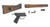 Cetme Model C 5-Piece Replacement Parts Kit with Wood Furniture (No Cracks)