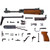 Original Czech 7.62x39mm vz. 58 Ko‚âà¬∞t∆í√µ Rifle Parts Kit w/ Folding Stock