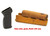 AK47 Yugo Upper & Lower Unfinished Wood Handguard with AK 47 Black Plastic Grip