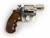 S&W Revolver Model 36 .38Spl 2 BBL Fixed Sights Round Butt Nickel w/ Roger Grips
