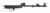 RAS 47 7.62x39 16 BARREL RIFLE WITH SIDERAIL BARRELED RECEIVER3702