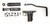 IMI MICRO UZI PARTS KIT 9MM NO TRUNNIONS