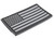 USA Flag Patch Black and Gray