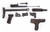 Romanian Model 65 AKM-47 7.62x39 Underfolder Parts Kit - Numbers Matching - Worn Bluing2466