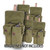 3-Cell AK-47/74 30rd Mag Pouches - 5 Pack (mags not included)
