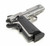SDS Imports 1911, 45 ACP Carry 4.25 8+1 Stainless Steel Black Polymer Grip CSS45