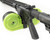 RWB AR-15  100rd Dual Drum Magazine .223 w/Reinforced Feed Lips - Black/Neon Green