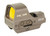 OPEN REFLEX SIGHT RED CIRCLE DOT FDE