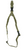 Aim Sports One Point Bungee Sling 1.25 W x 26 L Tan Elastic Webbing Rifle