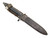 G3 Bayonet and Scabbard - 12 Groove Early Straight Handle - Fair - Cracked, Chipped, etc.