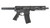 Combat Armory AR15 Pistol 5.56x45mm M-LOK 7.5" Hard Coat Anodized Buffer Tube Stock