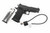 Military Armament Corp MAC 9 DS 9mm 17+1 4.25" QPQ Tennifer Barrel, Optics Ready Slide, Engraved Walnut Grips, Aluminum Magwell