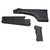 U.S. Made AK 3-Piece Black Polymer Stock Set