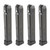 IMG Glock 17-19 & 26 9mm 33rd Detachable Polymer Magazine - 4 Pack